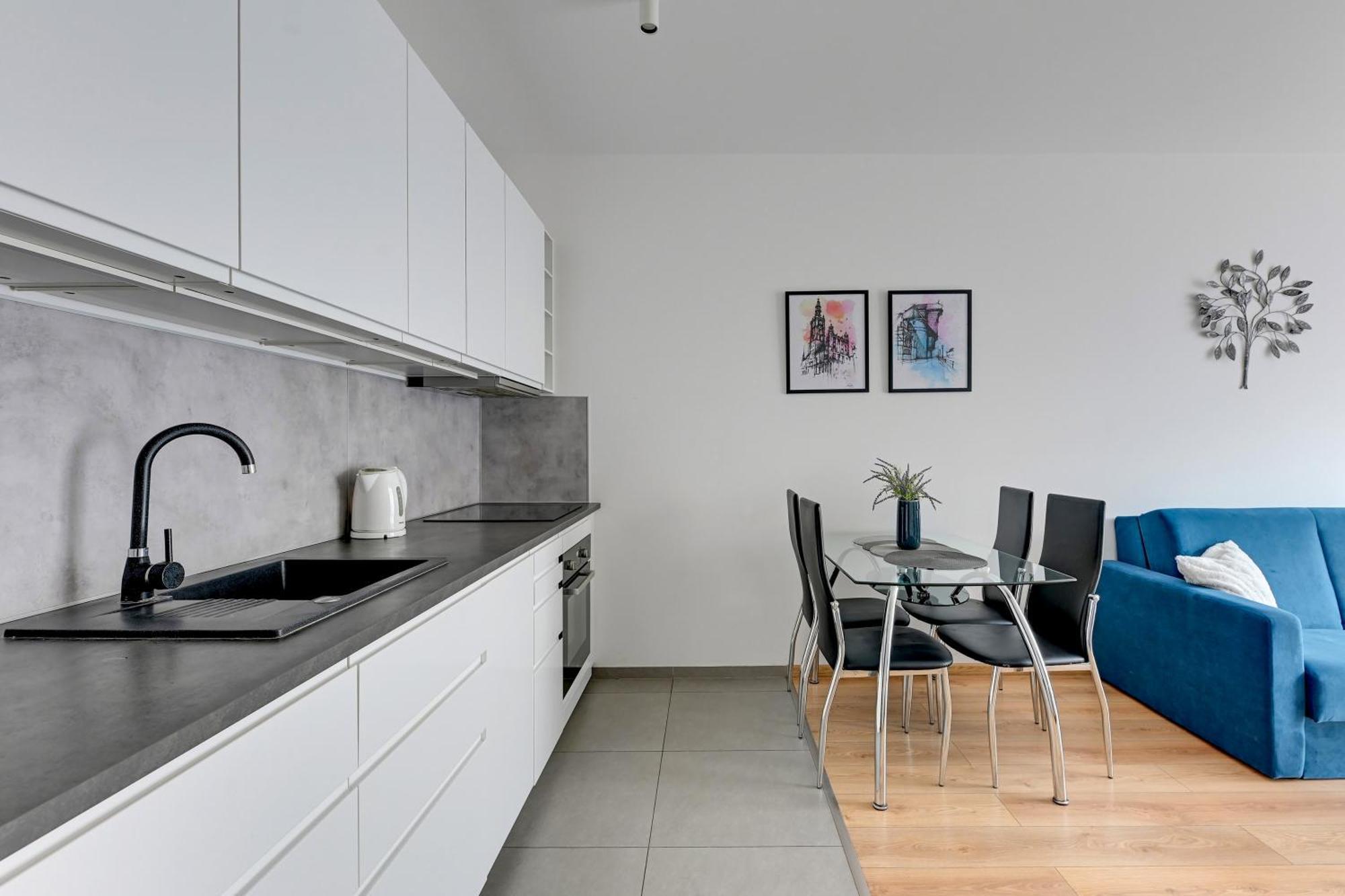 Wave Apartments Nowa Grobla Old Town Danzica Esterno foto